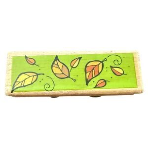 Studio G Falling Leaves Rubber Stamp